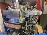 Stainless Steel Vacuum Chamber With Varian TURBO-V500 Pump And Controller. Fixed Price $11700.00.