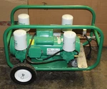 Gast 8HDM-19-M850X Piston Air Compressor 2 Hp Bullard Filter Free Pump. Fixed Price $2000.00.