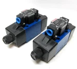 (new) Rexroth Hydraulic Direct-acting Double Solenoid Valve R900619145. Fixed Price $369.99.
