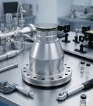 Nor-cal 6.625" High Vacuum Re-entrant Viewport Fused Silica Quartz Uhv Conflat. Fixed Price $387.50.