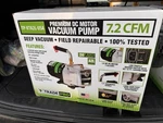 New Vacuum Pump Stage Tradepro TP-V7A2L-USA 7.2 Cfm Premium. Fixed Price $500.00.