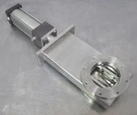 C202239 Torr Vacuum Products SVB-42B Air-operated Gate Valve W/ NW100 Flanges. Fixed Price $200.00.