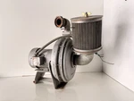 North American Turbo Blower FZ-1087 W/ Leeson 1/2HP Motor 2308-11/3-T.5D Osi. Fixed Price $899.95.