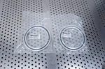 (qty 2) Kurt J Lesker QF100-AABR Centering Buna N, Aluminum. Fixed Price $50.00.