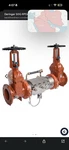 Ames 4 Stainless Steel Double Check Valve Backflow Device Assembly 250W 2000BM3. Fixed Price $4200.00.