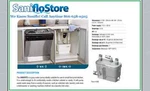 New Saniflo Sanivite Gray Water Kitchen Bar Pump Grey 008 **in Stock!**. Fixed Price $489.60.