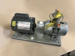 General Electric Motor 115VOLTS 1/4HP And Gast Manufacturing 0465-VA2-G25X. Fixed Price $250.00.