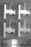 Agilent Varian Turbo Vacuum Pump Flange Single Claw Clamps 6-01196-05-00 TV-301. Fixed Price $15.00.