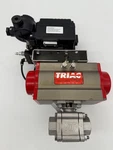 1" 316SS V-port Ball Valve Triac EPR-1000 E-p Positioner Actuator 2018 Exproof. Fixed Price $1500.00.