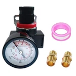 3/8 Inch Npt Air Pressure Regulator Compressor Gauge 0145 Psi BR3000. Fixed Price $27.95.