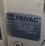 Trivac D4A Dual Stage Vacuum Pump Model 5KC36PN435AX 1/3 Hp Motor. Fixed Price $278.88.