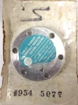 Varian 954-5077, Conflat Rotatable Blank, 2.75", 6 Hole (I4). Fixed Price $20.00.