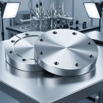 Mdc 4.50" Conflat Flange Blank DN63CF 304SS Ultra High Vacuum. Fixed Price $77.40.