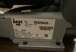 Gast R2103 Regenerative Blower 1/3 Hp Emerson Motor Solberg Filter. Fixed Price $400.00.