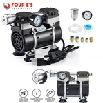 180W 50 L/min Lab Vacuum Pump With Switch Oilless W/ Pressure Gauge. Fixed Price $65.99.