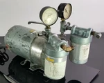 Gast Fischer Scientific Vacuum Pump, LR39793 Rotary Vane 1/3 Hp. Fixed Price $295.00.