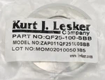 Kurt J. Lesker QF25-100-SBB KF25 / Stainless Socket Blank Flange 1" C-bore. Fixed Price $13.99.