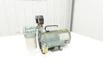 Emerson SA55NXGTC4143 Oil-less Rotary Vane Vacuum Air Pump 115VAC 1/3HP 1725RPM. Fixed Price $149.99.