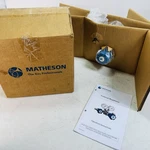 Matheson 3396 Series Single-stage High-purity Absolute Pressure Regulator Brass. Fixed Price $629.98.