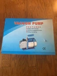 Ablaze Vacuum Pump 3 Cfm Single Stage Suitable For Chamber. Fixed Price $70.00.