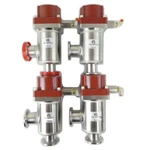 Mks Instruments 100019082 High Vacuum Isolation Angle Valve Lot Of 4 Working. Fixed Price $1008.22.