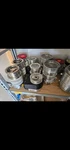 Lot Of 16 Turbo Molecular Pumps Pfeiffer/edwards/agilent/leybold Untested As-is. Fixed Price $1500.00.