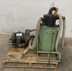 Vacuum Continuous Duty Pump W/spencer 06F285W03G1 Scroll Blower 182TCZ Frame. Fixed Price $1700.00.