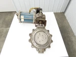 Jamesbury 12-815L-11-3600TT 12" Stainless Butterfly Valve /actuator & Positioner. Fixed Price $1399.99.