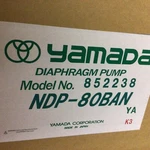 Yamada 852238 NDP-80BAN 3" Aluminum Buna Air Operated Double Diaphragm Pump New. Fixed Price $2625.00.