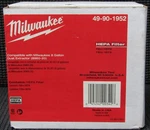 Milwaukee 49-90-1952 Hepa Filter For Gallon Dust Extractor (8960-20). Fixed Price $75.00.
