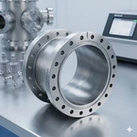 Conflat Mdc 8" Flange Full Nipple DN160CF Standard 4.50" Axial Length. Fixed Price $238.50.
