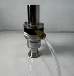 Kurt Lesker Part No. SA0100PVQF Right Angle Valve Ss, QF25 Fgs, E-p Opr, 1" Port. Fixed Price $100.00.