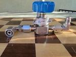 Parker Veriflo Single Stage Pressure Regulator Stainless Steel # 944SSFSFF (fv). Fixed Price $99.95.
