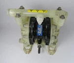 Verderair 810.6772 Double Diaphragm Pump 1/2" Ptfe Polypropylene Size 15 Used. Fixed Price $197.99.