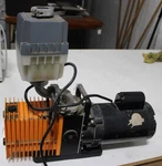 Alcatel 2004A Vacuum Pump Working 115V W/filter. Fixed Price $199.99.