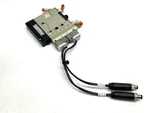 Smc ZM131H-K5H-L-Q Vacuum Generator Nozzle 24VDC W/ 2X V114-5H Solenoid Valves. Fixed Price $101.69.