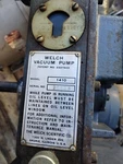 Welch 1410 Vacuum Pump. Fixed Price $379.00.