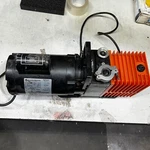 Alcatel Annecy 2004A Vacuum Pump With Franklin Electric Motor 1/2 Hp 115/230V. Fixed Price $1100.00.