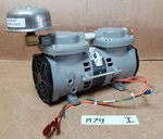 Thomas Double 2107VA20 Diaphragm Vacuum Pump 608130A ! M743. Fixed Price $58.50.