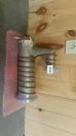 Denton Vacuum DV502A Chamber Component Has Water Leak Pictured. Fixed Price $255.82.