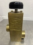 Key High Vacuum Products Brass Valve. Model BA-112. Fixed Price $150.00.