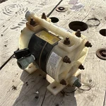 Dayton 6PY37A Double Diaphragm Pump Pneumatic Polypropylene 1/4IN 100 Psi. Fixed Price $200.00.