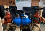 New 3" 375A Zurn Wilkins Reduced Pressure Backflow Preventer Stem Shut Off Valve. Fixed Price $3599.99.
