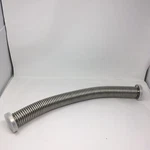 New Kurt J Lesker Flanged Bellows Hose 24" Long 2.7"OD 1.4"ID MH-QF-C24(?). Fixed Price $166.45.