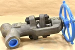 Velan W-8076Z-02TS, 3/4" Y Pattern Globe Valve, 4225 Psig 100 F, Class 1690. Fixed Price $150.00.