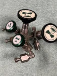 Nupro Swagelok High Vacuum Assembly (2) SS-4H-TW And Vcr Valves. Fixed Price $175.00.
