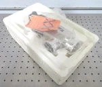 C187986 Vat Air-operated Angle Vacuum Valve W/ NW40 Flanges (F62-77875-03). Fixed Price $100.00.