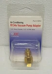 6014 Fjc R134A Vacuum Pump Adapter 1/4" X 1/2" Acme Brass Fitting. Fixed Price $13.41.