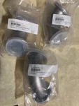 Qty 3 Nor-cal Products 2E-NW-50B NW50 90 Radius Elbow, 2E-NW-40B NW40 KF40. Fixed Price $40.00.