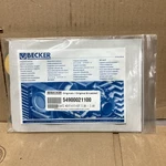 Becker Gasket Set Dvt/kvt/kdt 3.80 3.60 54900021100 Nos. Fixed Price $164.99.